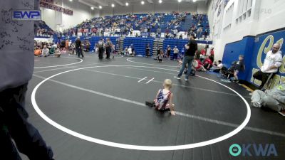 37 lbs Quarterfinal - Levi Reynolds, Chandler Takedown Club vs Conor Barber, Little Axe Takedown Club