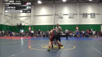 182lbs Match Chris Dietrich (Wyoming Seminary) vs. Hobie Strassner (Hilton)