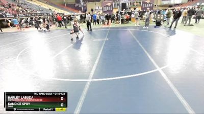 G116-122 lbs Round 3 - Kandice Spry, Ohio vs Harley LaBuda, North Montana Wrestling Club