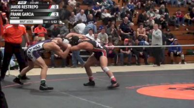 152lbs Finals Jakob Restrepo (Sachem East) vs. Frank Garcia (Norwich)