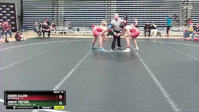 160 lbs Round 3 (10 Team) - Drew Teeter, Terps East Coast Elite vs Aiden Allen, Riverheads