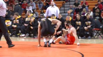 197lbs Match Nathan Burak (Iowa) vs. Luke Bean (Oklahoma State)