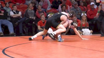 184lbs Match Sammy Brooks (Iowa) vs. Nolan Boyd (Oklahoma State)