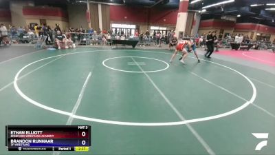 138 lbs Champ. Round 1 - Ethan Elliott, Boneyard Wrestling Academy vs Brandon Runhaar, 3F Wrestling