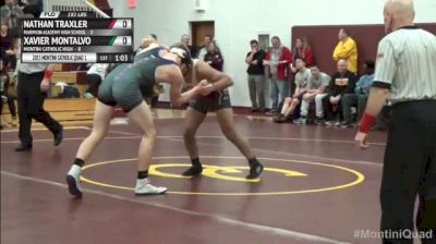 182lbs Match Nathan Traxler (Marmion Academy High School) vs. Xavier Montalvo (Montini Catholic High)