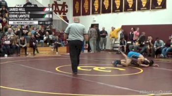 152lbs Match Jared Hill (Clovis High School) vs. Eddie Laviste (Montini Catholic High)