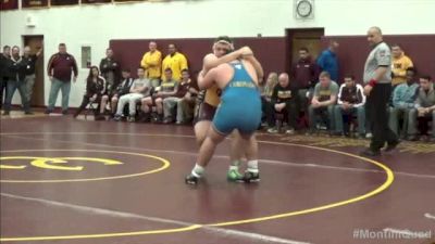 285lbs Match Hexton Coronado (Clovis) vs. Michael Johnson (Montini)