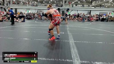 285 lbs Semis (4 Team) - Joe Lubinska, Battle Axe vs John Pardo, Kraken