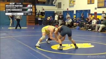 132lbs Match Brandon Martino (Clovis High School) vs. Jaime Hernandez (Oprf)