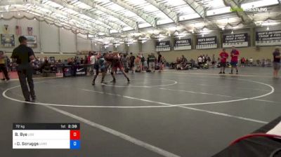 72 kg Quarterfinal - Brett Bye, Legends Of Gold vs Dre-Son Scruggs, Utah Valley RTC