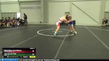 170 lbs Semis & 1st Wrestleback (8 Team) - Brayden Gautreau, Michigan Blue vs Nicholas Fox, Iowa