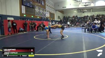 138 lbs Cons. Round 3 - Josiah Castillo, Santa Fe vs Leo Martinez, Edgewood