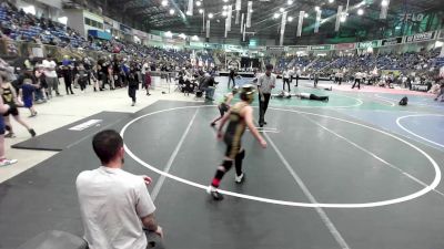 Semifinal - Nathaniel Candelaria, Bear Creek Jr. Wrestling vs Arlo Unger, Yuma