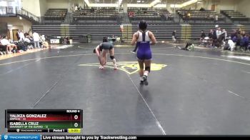 116 lbs Round 4 (8 Team) - Isabella Cruz, University Of The Ozarks vs Yalixza Gonzalez, Simpson