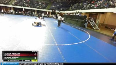 110 lbs Cons. Round 4 - Rowan Berndt, DC Elite Wrestling vs Jaxson Mehlert, Big Game Wrestling Club