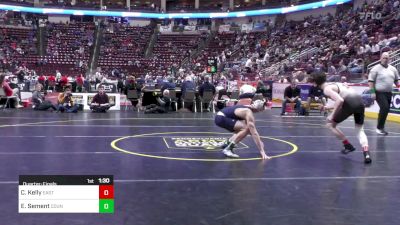 127 lbs Quarterfinal - Christopher Kelly, Easton vs Eren Sement, Council Rock No