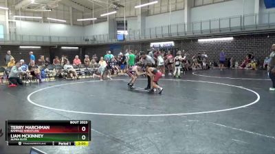 95 lbs Quarterfinal - Liam McKinney, Alpha Elite vs Terry Marchman, Rampage Wrestling