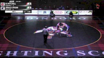 197lbs Match Vic Avery (Edinboro) vs. Cole Baxter (Kent State)