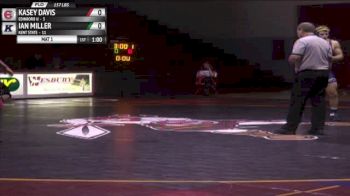 165lbs Match Casey Fuller (Edinboro) vs. Tyler Buckwalter (Kent State)