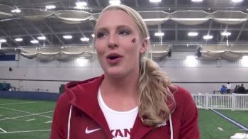 Sandi Morris on having & losing the PV collegiate record