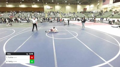 70 lbs Consi Of 4 - Tyler Tuttle, Nevada Elite vs Bodhi Selig, Sumner Panthers