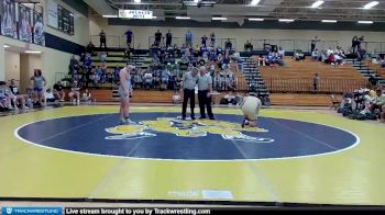 215 lbs Placement Matches (8 Team) - Treyson Manon, Rockmart vs Matthew Crowder, Fannin County HS