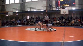 141lbs Match Justin Van Hoose (UVA) vs. Nick Zanetta (Pittsburgh)