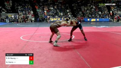 133 lbs Round Of 16 - Roman Bravo-Young, Penn State vs Nick Farro, Lehigh