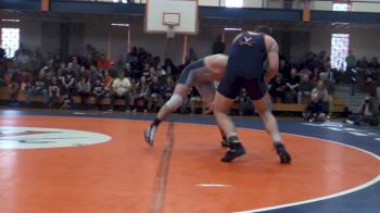 285lbs Match Pat Gillen (UVA) vs. John Rizzo (Pittsburgh)