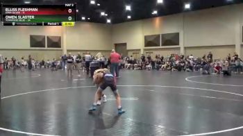 85 lbs Finals (2 Team) - Elliss Fleshman, Iowa Silver vs Owen Slagter, Tennessee Blue