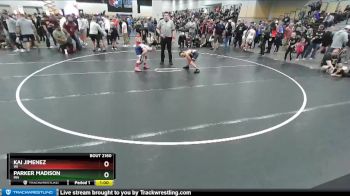 84 lbs Champ. Round 1 - Parker Madison, MN vs Kai Jimenez, WI