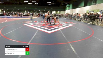 190 lbs Consi Of 64 #2 - Jaeden Czerwinsky, NV vs Jp Hangey, NJ