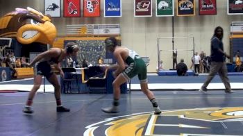 133lbs Match Mack McGuire (KSU) vs. Vincent Pizzuto (EMU)