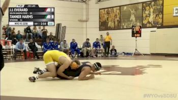 285 m, J.J. EVERARD, South Dakota State vs TANNER HARMS, Wyoming