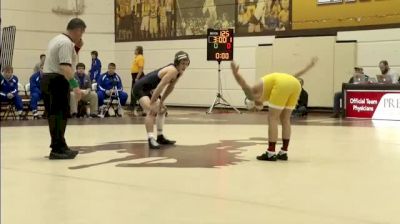 125lbs Match Tyler Cox (Wyoming) vs. Isaac Andrade (South Dakota State)