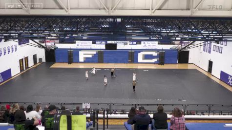 Shelby County IGNITE Winter Guard "Morristown/Fairland IN" at 2023 WGI Guard Indianapolis Regional - Franklin