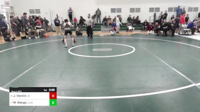 113 lbs Consi Of 8 #1 - Jacob Hamlin, Joel Barlow vs Marissa Wargo, Jonathan Law