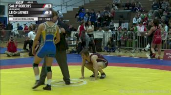 60kg lbs finals Sally Roberts Army (WCAP) vs. Leigh Jaynes NYAC