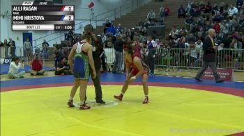 58kg lbs finals Alli Ragan NYAC vs. Mimi Hristova Bulgaria