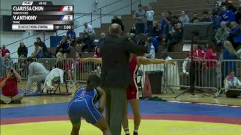 48kg lbs finals Clarissa Chun Sunkist Kids vs. Victoria Anthony TMWC