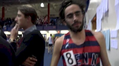 Tommy Awad runs 4 flat at the Armory