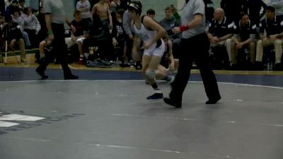 120lbs Match Requir Van Der Merwe (Blair) vs. Jack Mueller (Wyoming Sem)