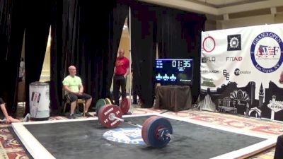 AWF Pat Mendes 174 kg Snatch A3