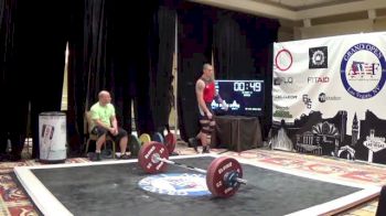 AWF Charlie Zamora 129 kg Snatch A2