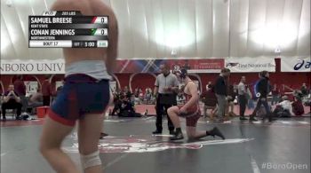 285 Lbs match, Conan Jennings vs Samuel Breese