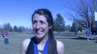 Hometown Heroine Laura Thweatt after winning USA XC Champs