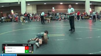 53 lbs Round 1 (4 Team) - Arman Bassiri, Ares vs Jackson Steiner, Panhandle All-Stars