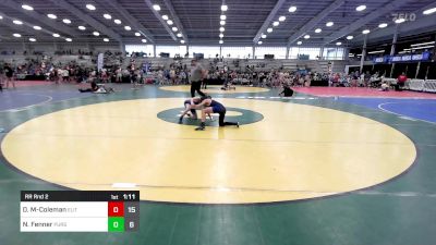 95 lbs Rr Rnd 2 - Dion Mesanko-Coleman, Elite NJ MS Black vs Noah Fenner, Pursuit Wrestling Academy