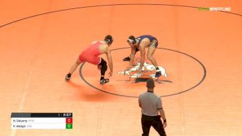 197 lbs Dual - Jake Smith, WVU vs Preston Weigel, OSU