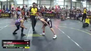 75 lbs Round 3 (6 Team) - Roman Moore, Untouchables Black vs Max Corley, Steel Valley Pscychos